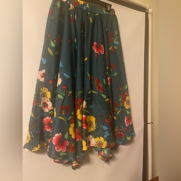 Anthropologie sleek a-line midi skirt - Picture 4 of 15